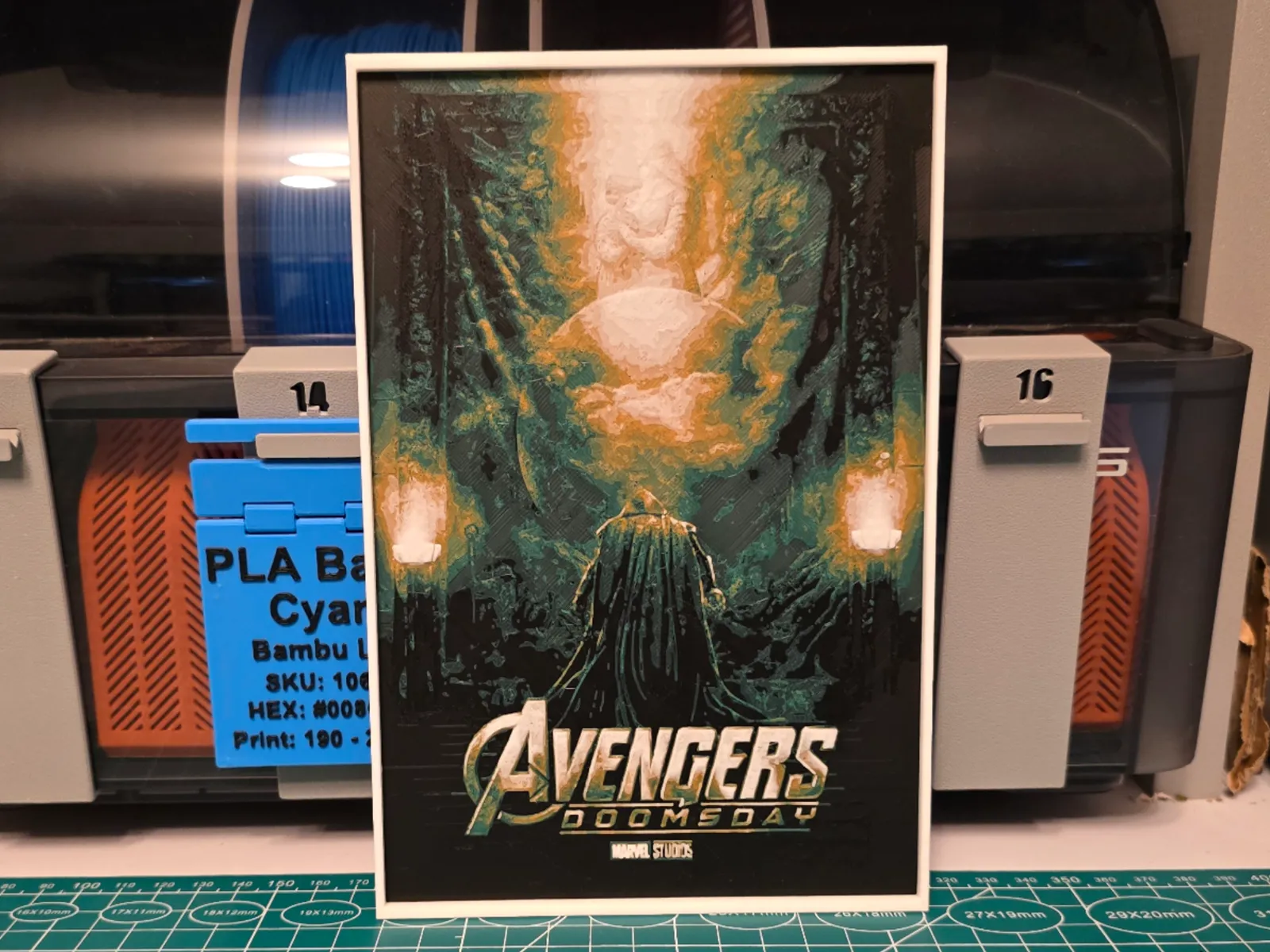 Avengers: Doomsday Movie Poster - Hueforge Art