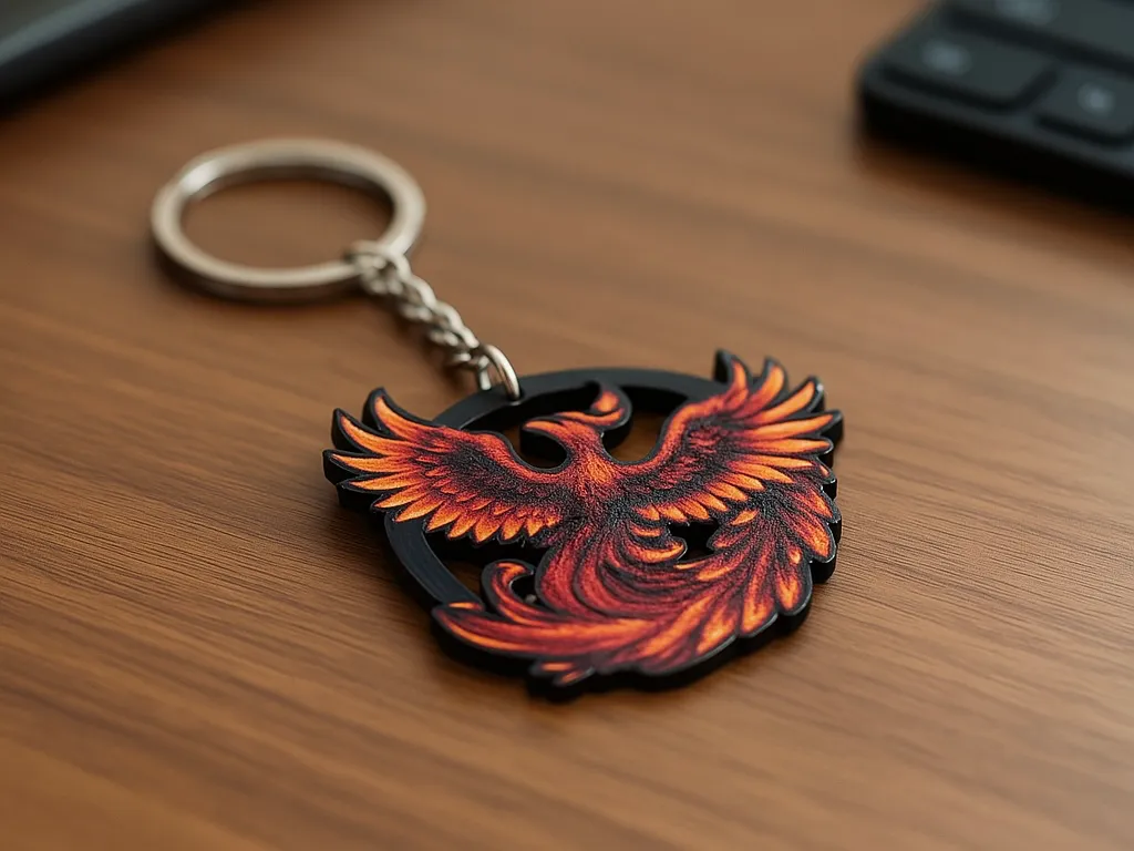 Phoenix Keychain