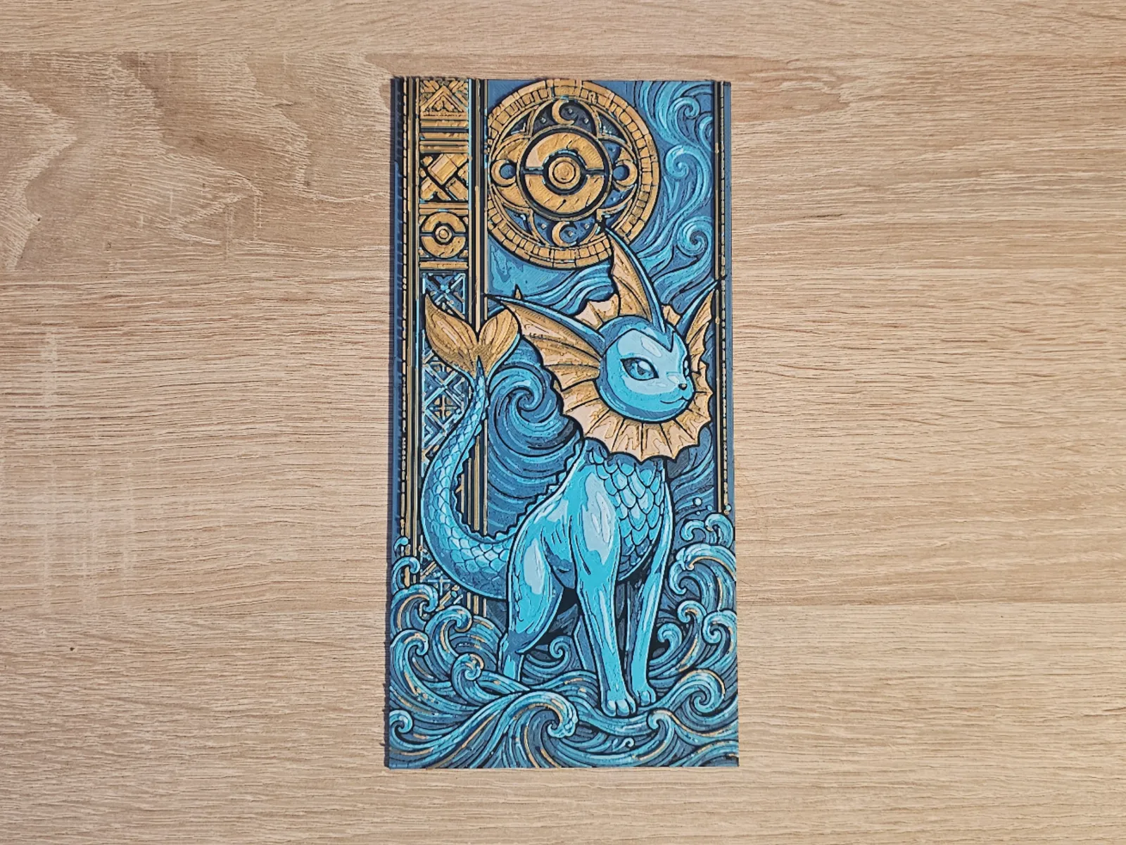 Aquana Vaporeon Pokemon Hueforge