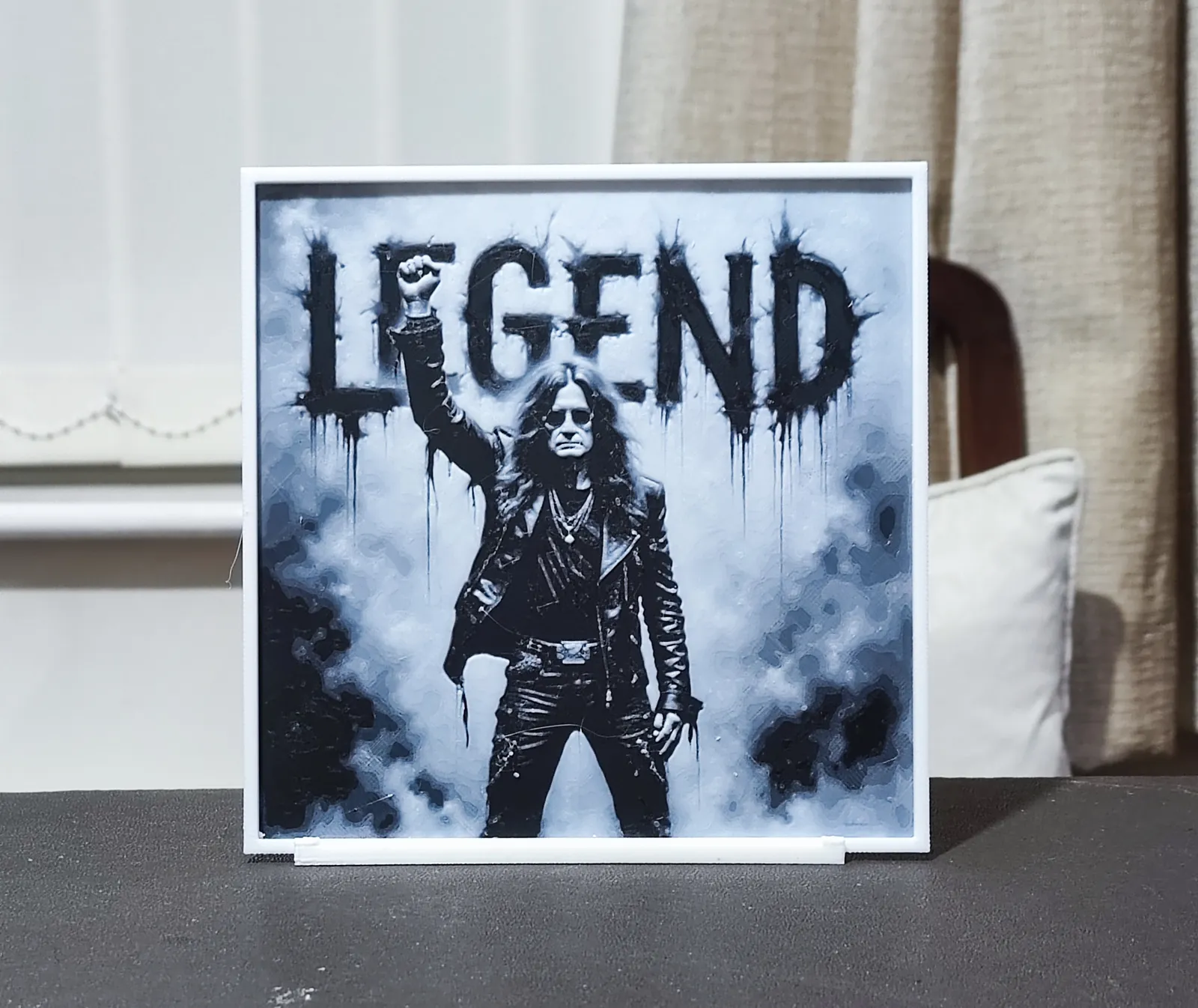 Ozzy Osbourne (1948-2025) - HueForge 2 Color