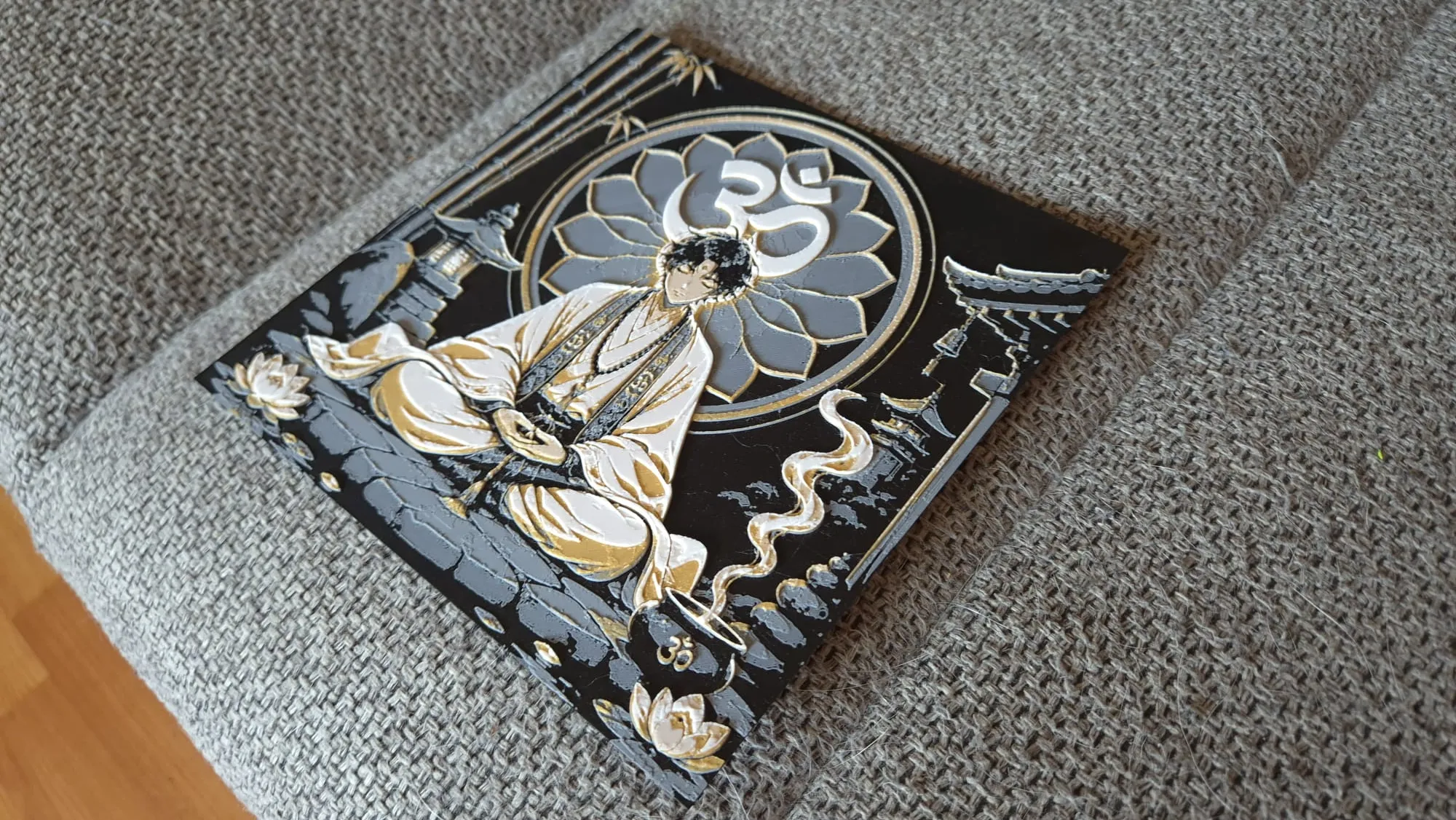 Anime Zen - HueForge Wall Art