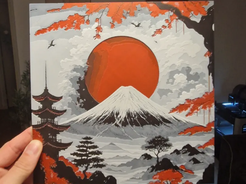 Fujiyama Hueforge - Fujisan