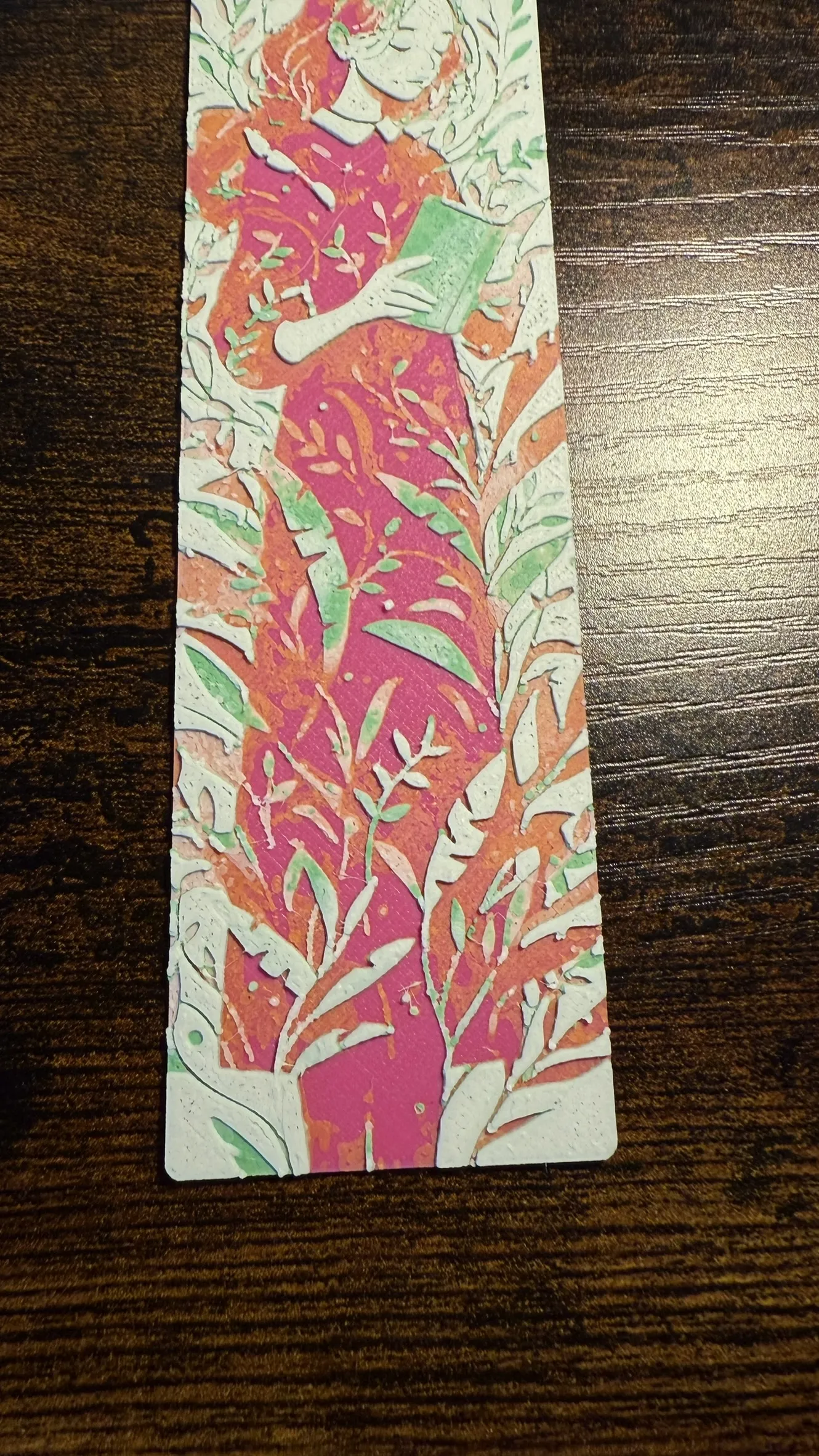 Small HueForge bookmark