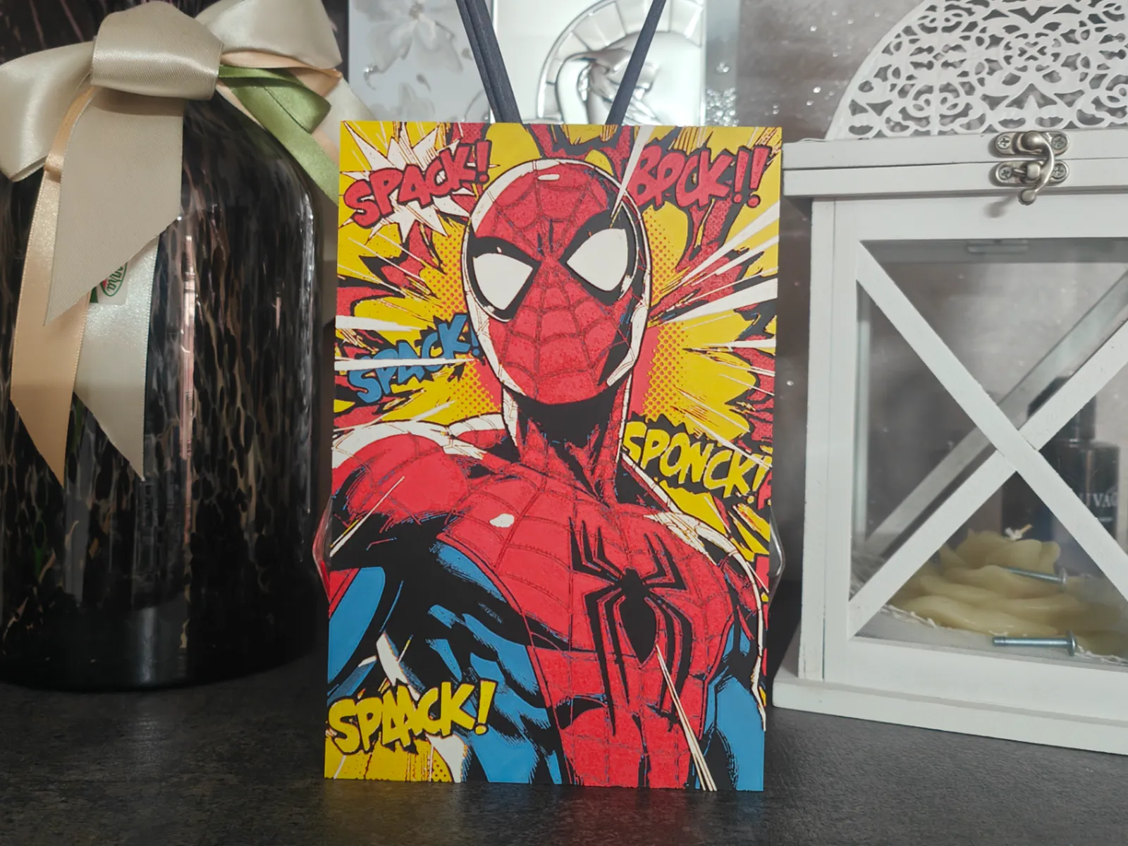 Spiderman Comic Book Hueforge