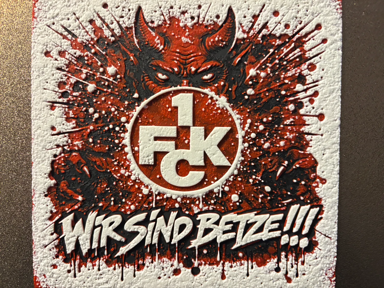 1. FCK Kaiserslautern - Wir sind Betze!!! Hueforge