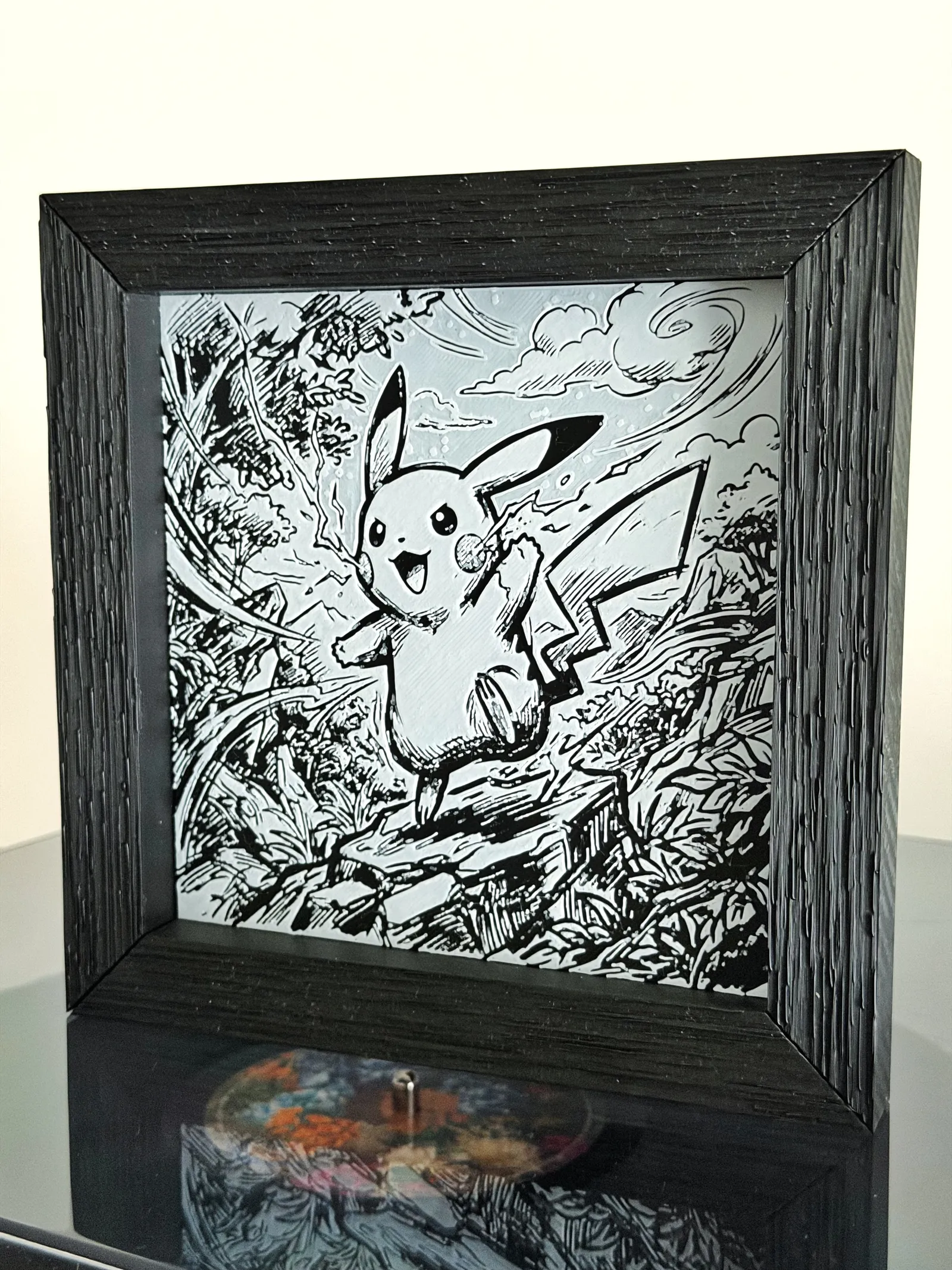 Pikachu HueForge Wall Art | Pokemon Portrait