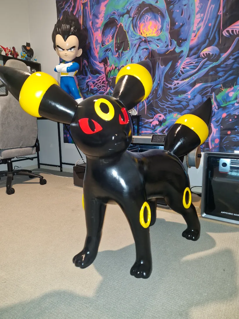 Life Size UMBREON Custom Made Pokémon Statue