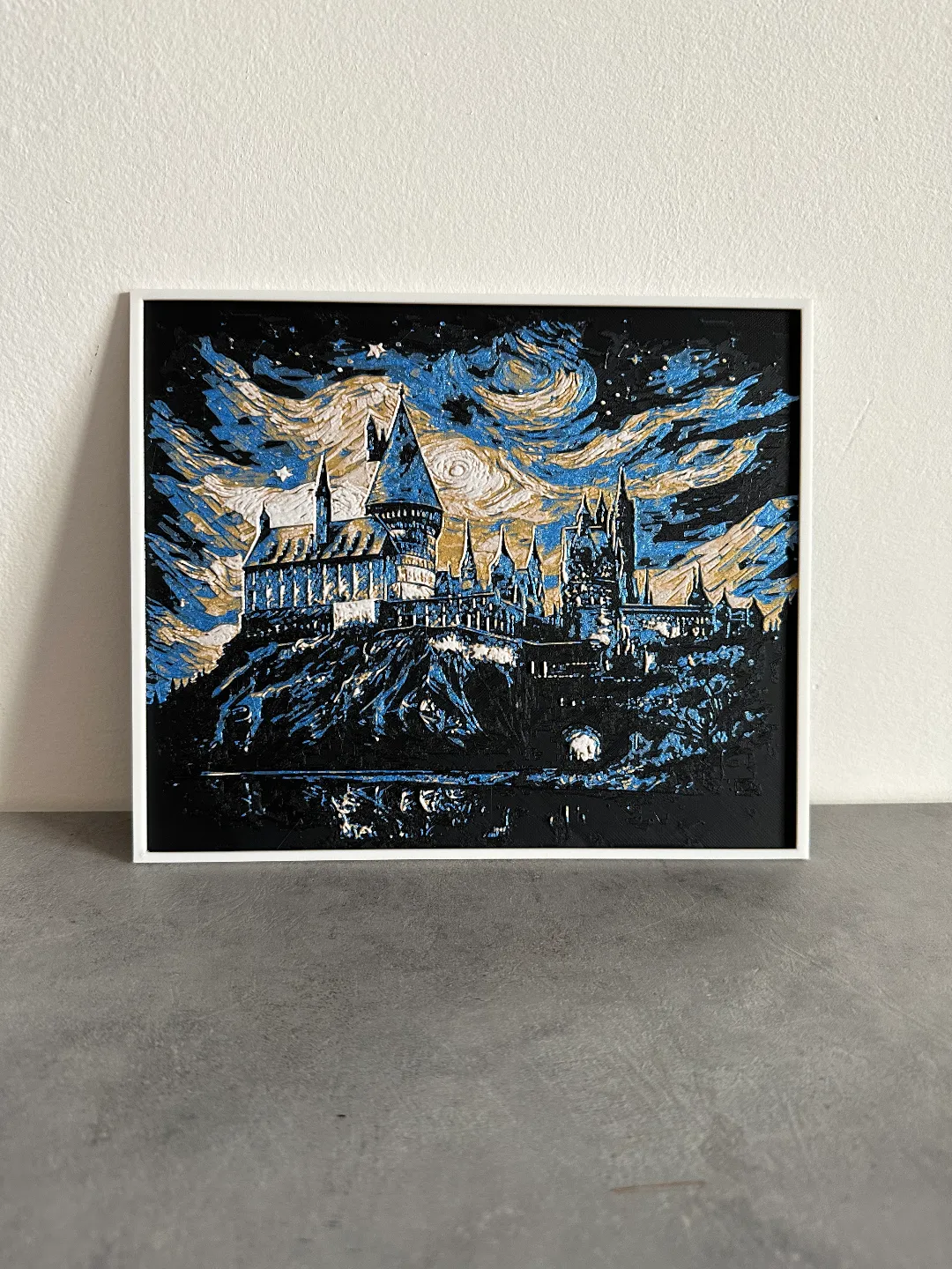 HOGWARTS VAN GOGH STYLE. HARRY POTTER HUEFORGE
