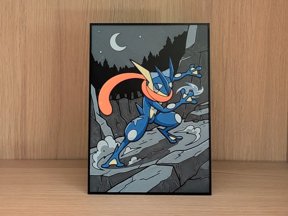Greninja Hueforge & Frame