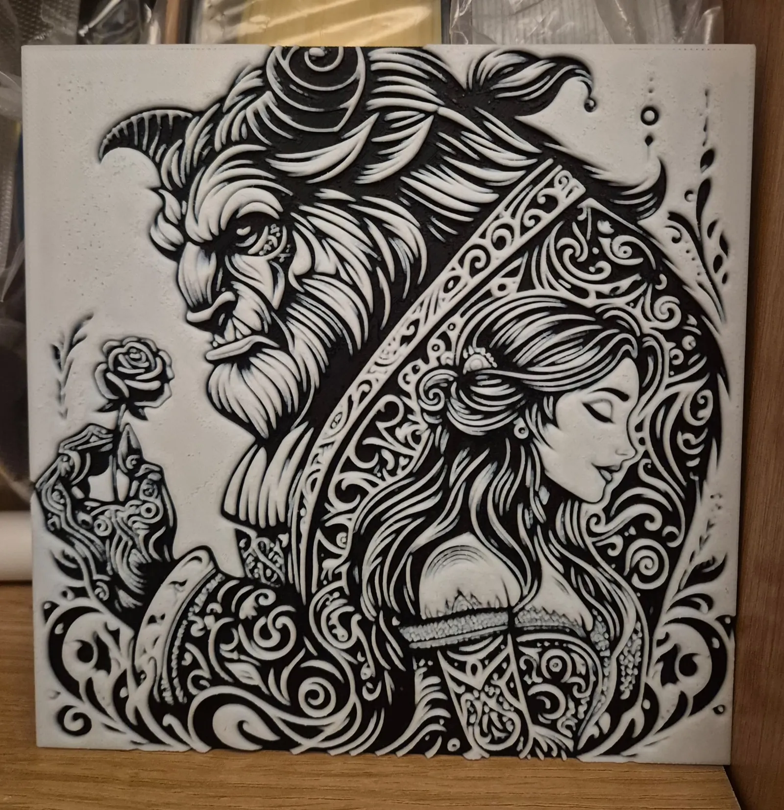 Beauty and the Beast hueforge