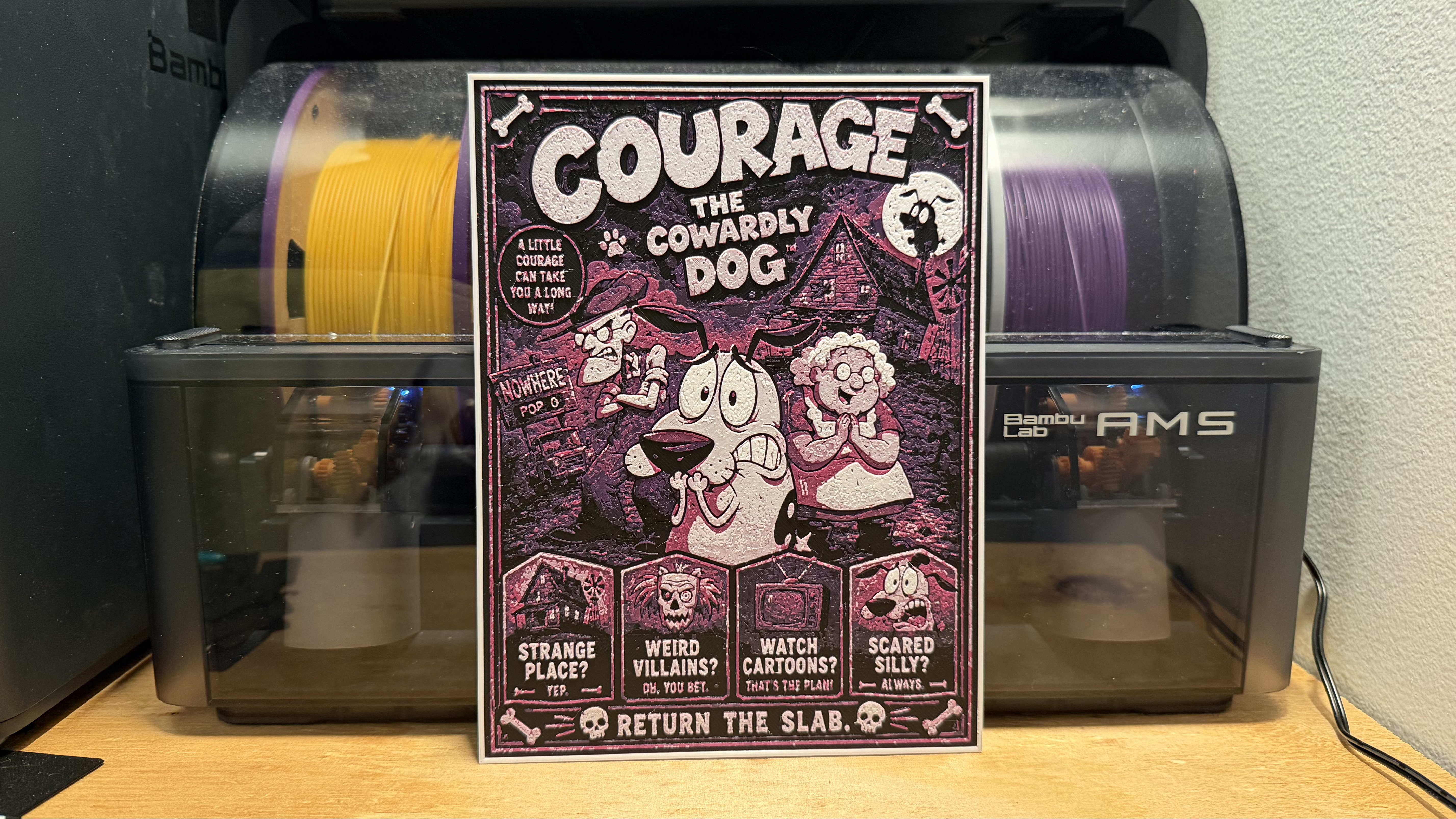 Courage The Cowardly Dog HueForge
