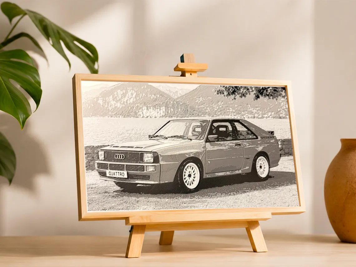 Hueforge - Audi sport quattro