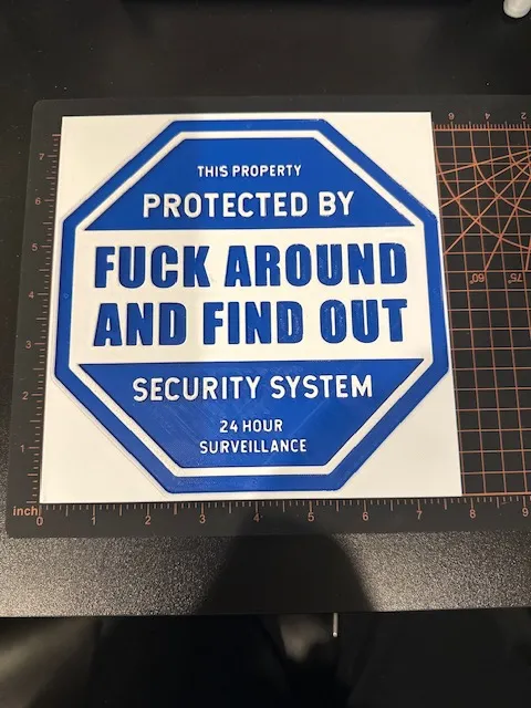 FAFO Security System