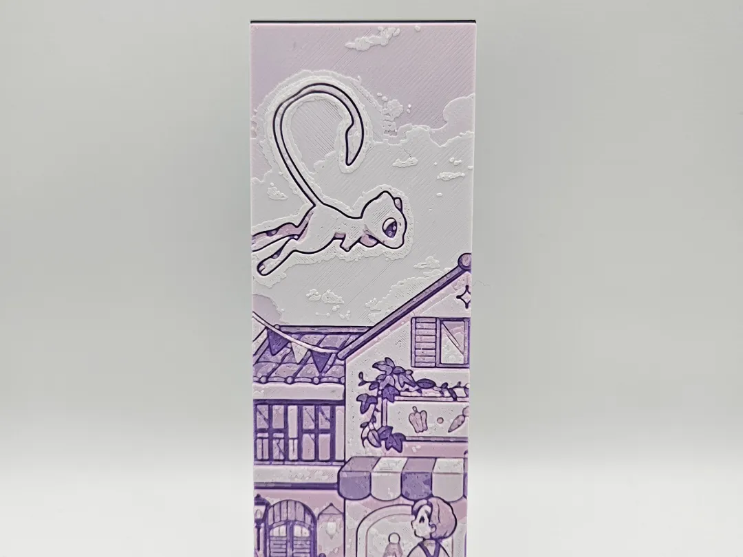 Mew 151 hueforge bookmark