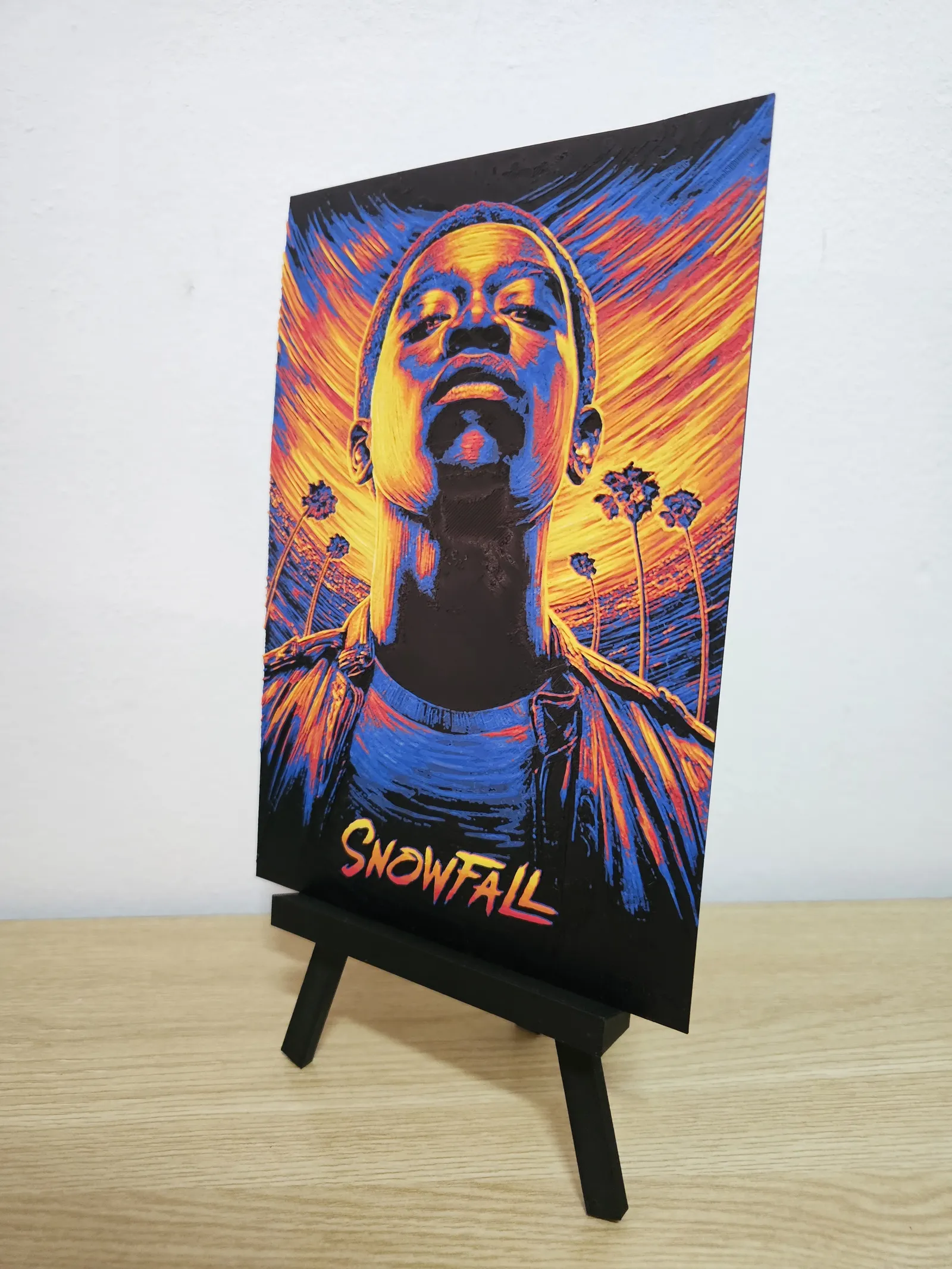 Snowfall Hueforge