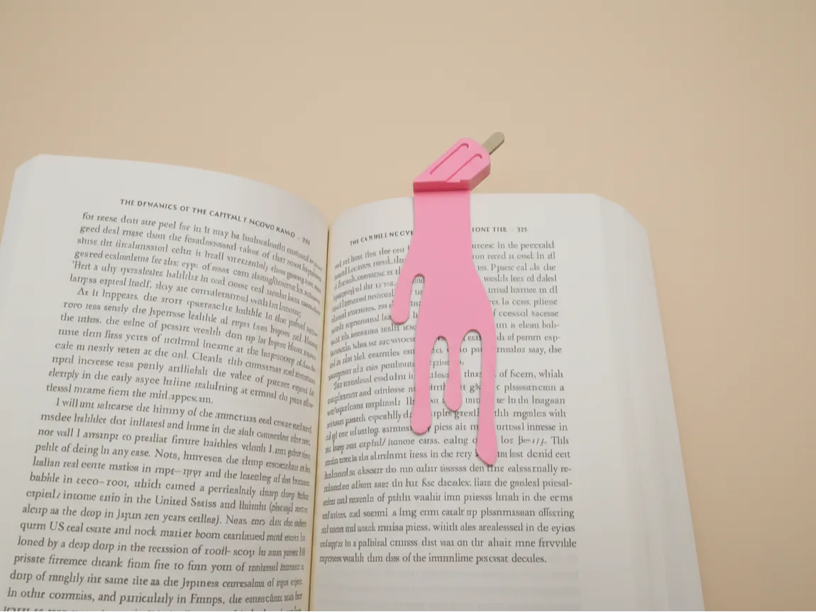 ice cream popsicle bookmark (melting)