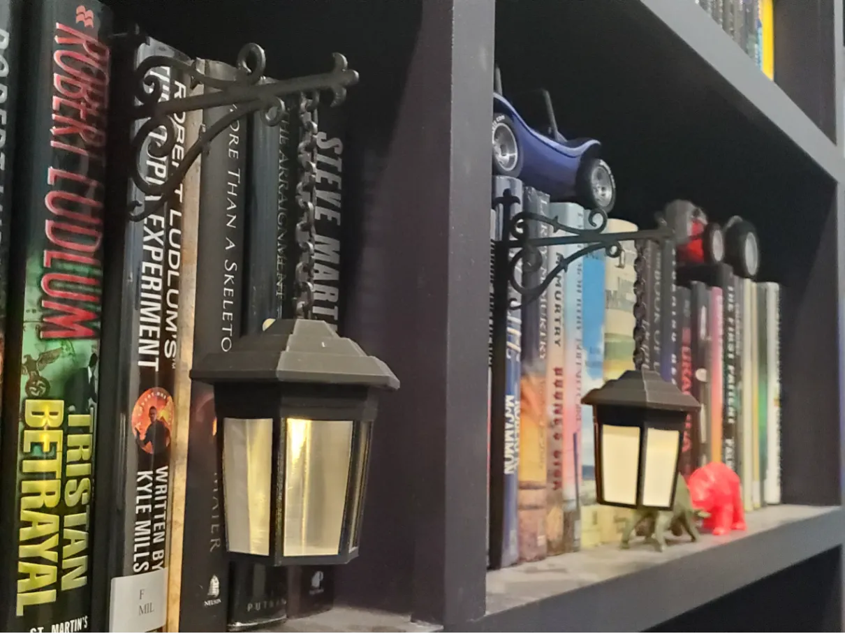 Bookshelf Lantern