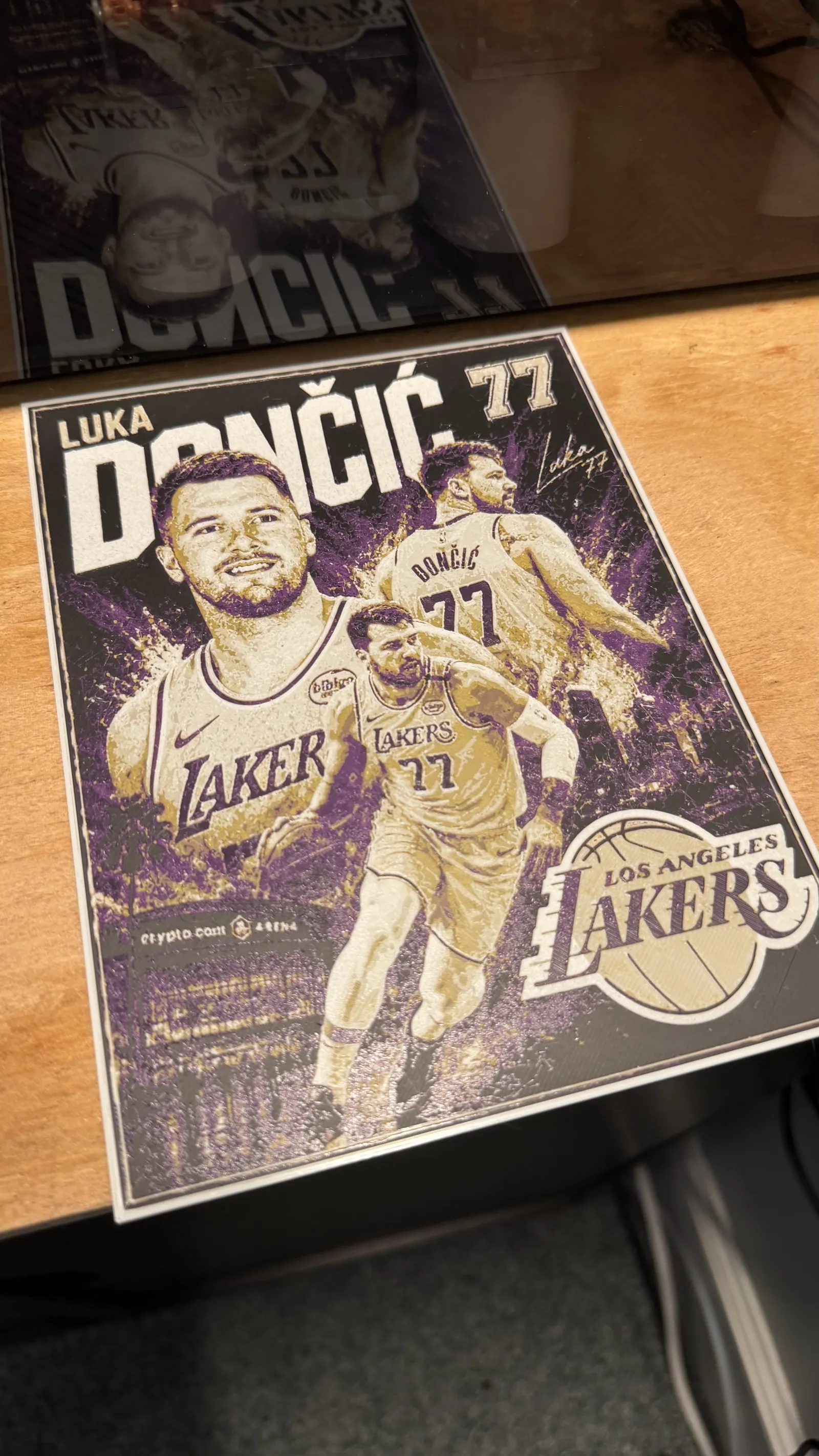 Luka Dončić Poster HueForge
