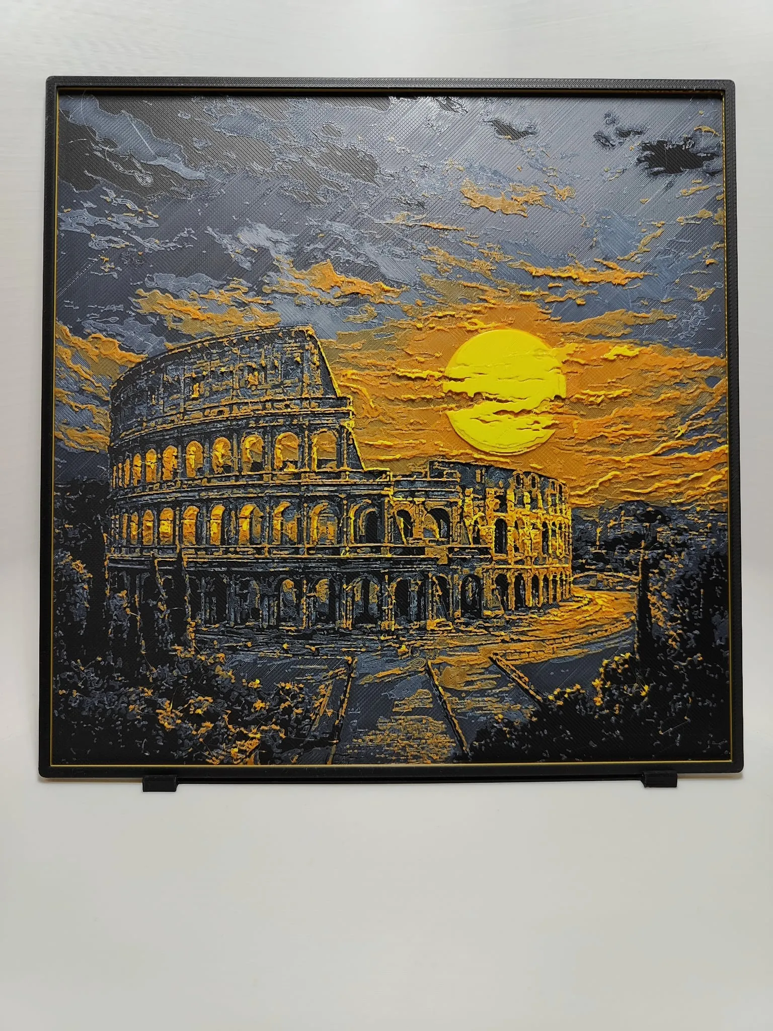 Colosseum sunset - Hueforge
