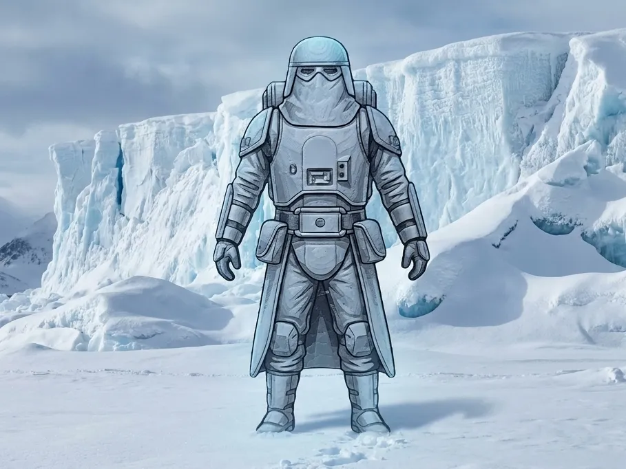 Star Wars Snowtrooper Cutout