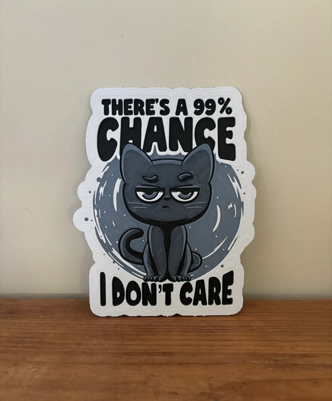 hueforge cat humor