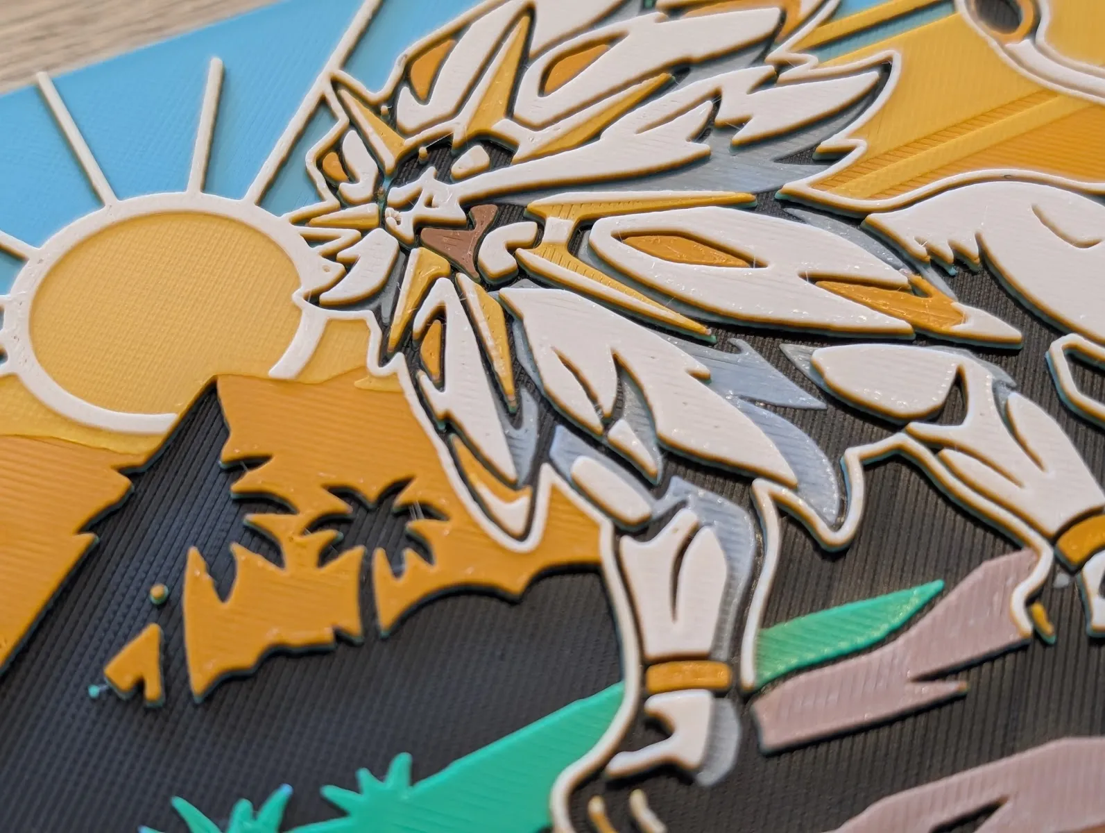 Solgaleo Hueforge & Frame