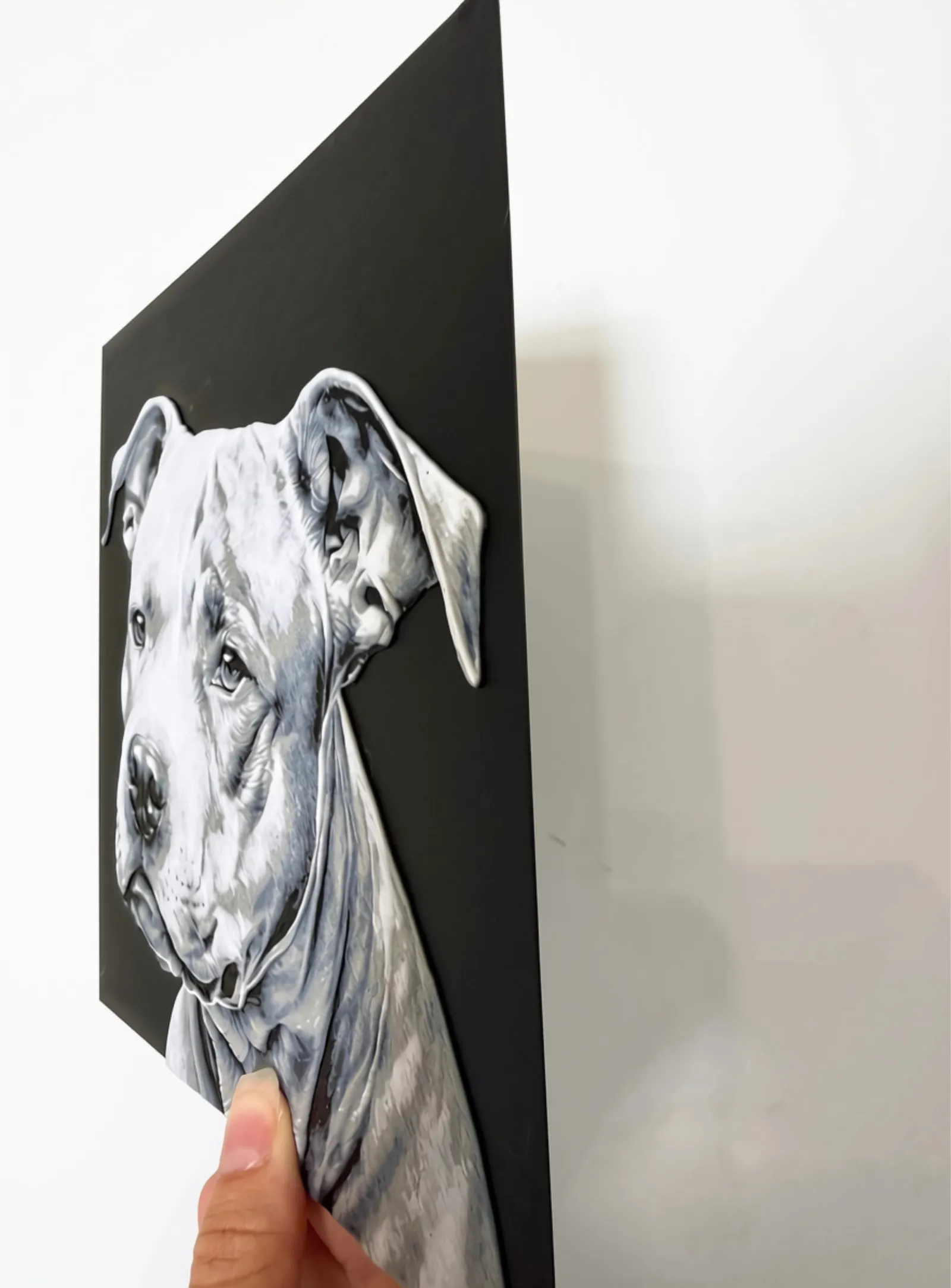 Staffordshire Bull Terrier Staffy Dog Hueforge Art