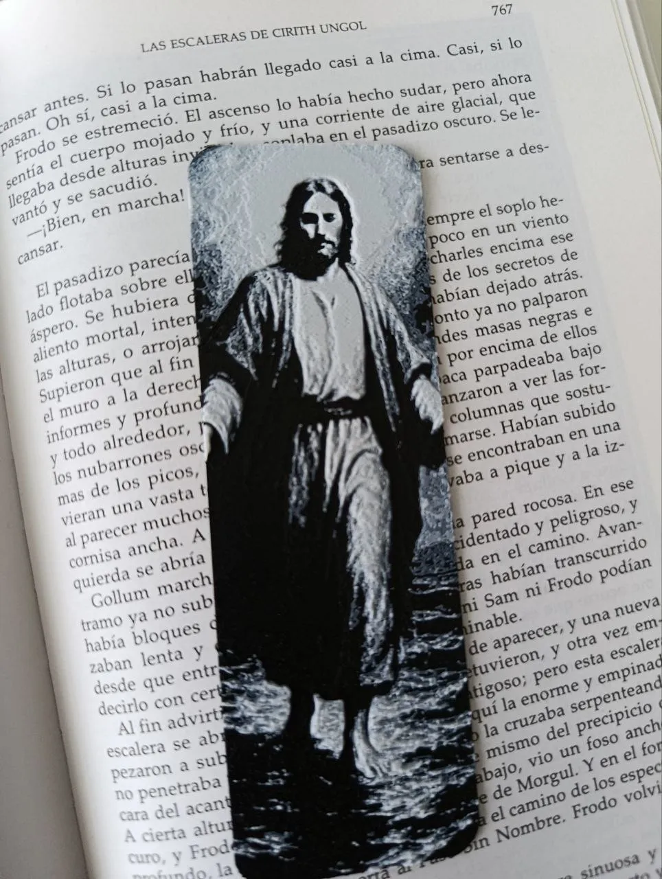 Artistic Spiritual Portrait Bookmark