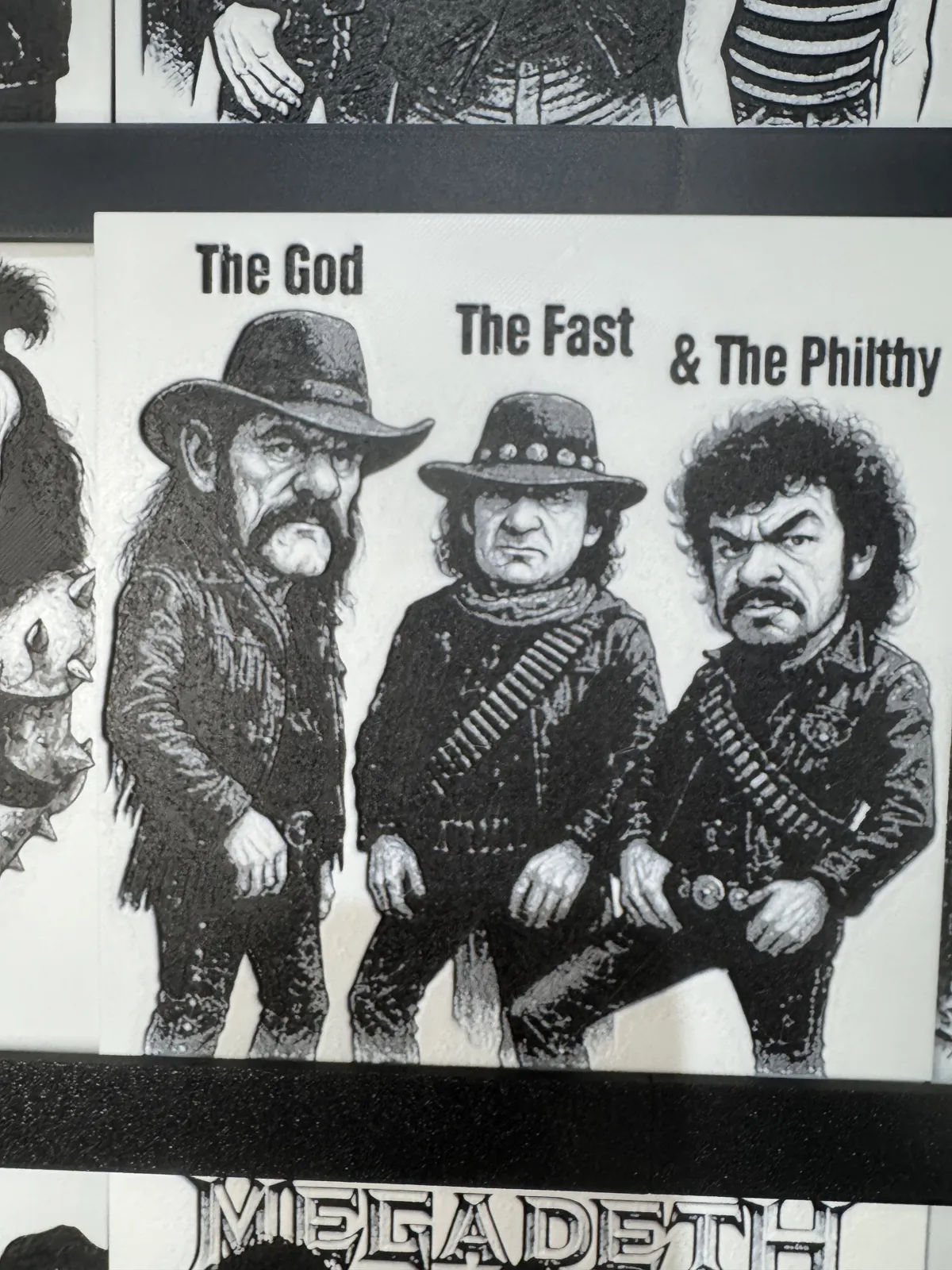 Hue Forge Karikatur – Motörhead "The God"