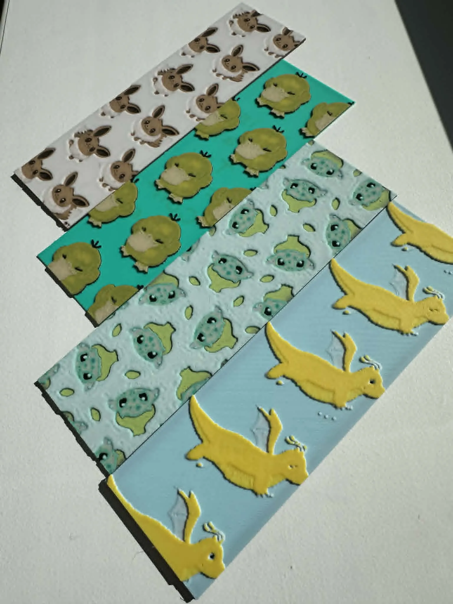 Pokémon Bookmarks with Uplifting Messages