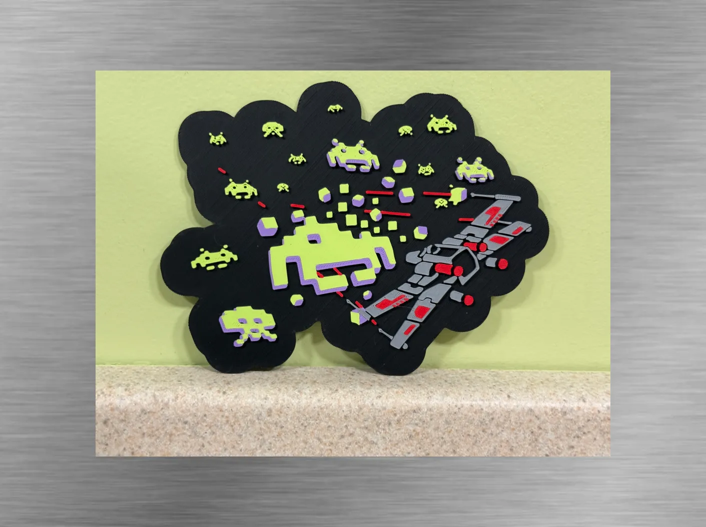 Space Invaders Art Remix