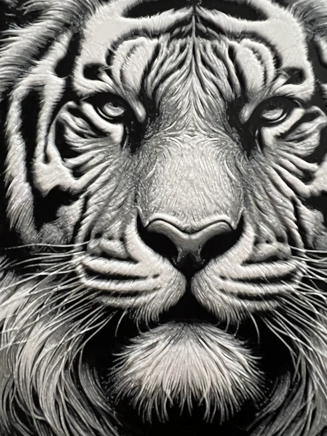 Tiger Face Hueforge