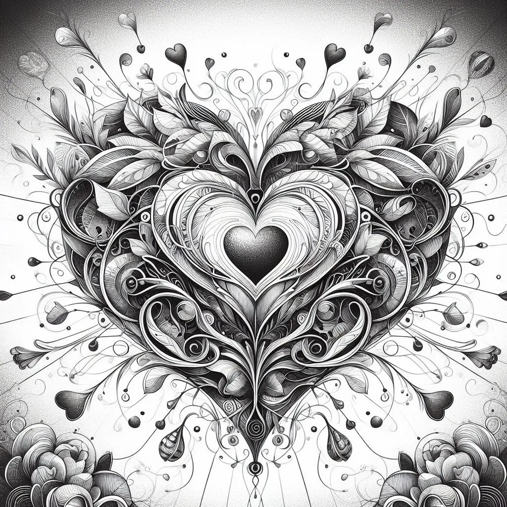 Valentines Heart Hueforge Art NO AMS Needed