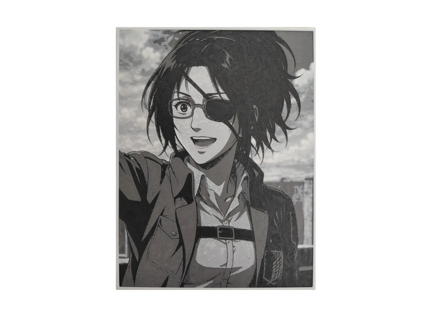Zoe Hanji Poster (Attack On Titan) Hue Forge