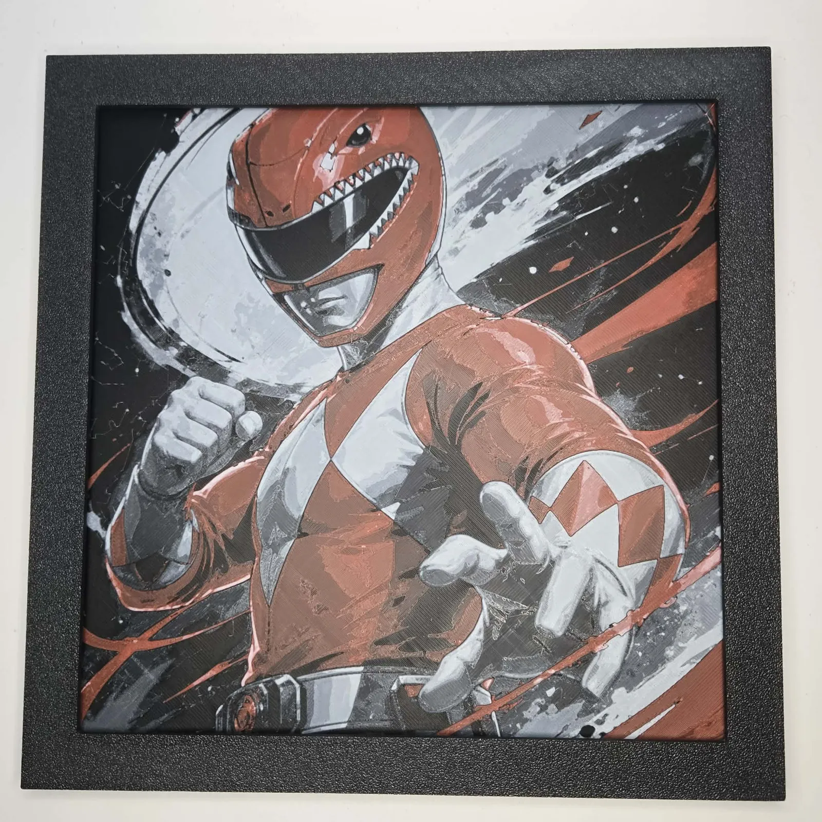 Red Power Ranger Hueforge