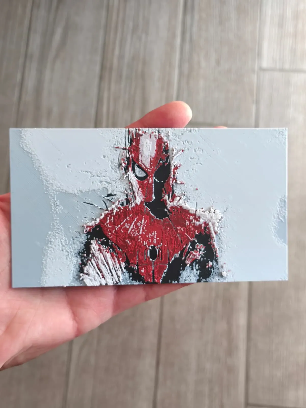 Spider-Man Hueforge