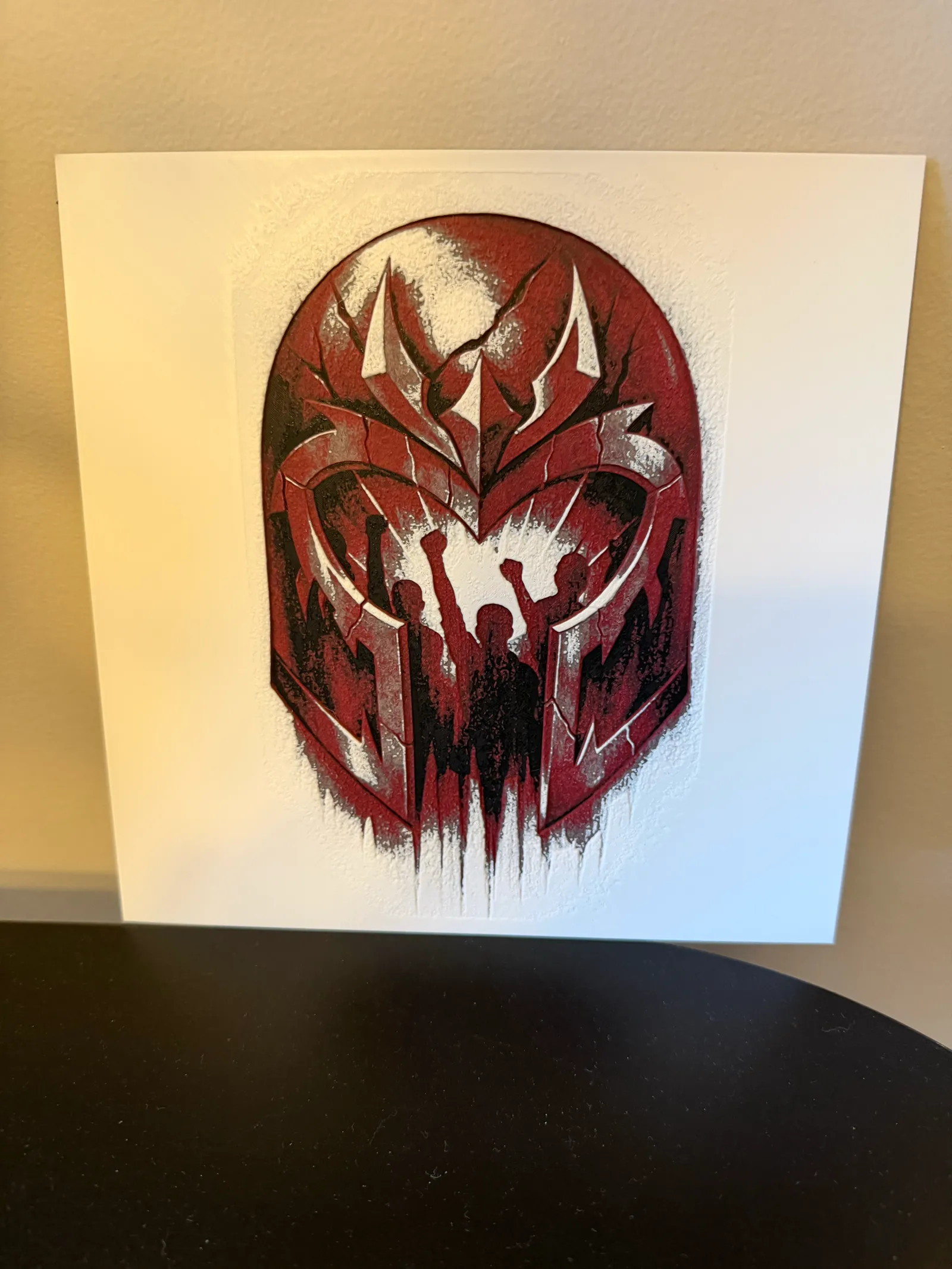 Forged in Resistance (Magneto Helmet Hue Forge)