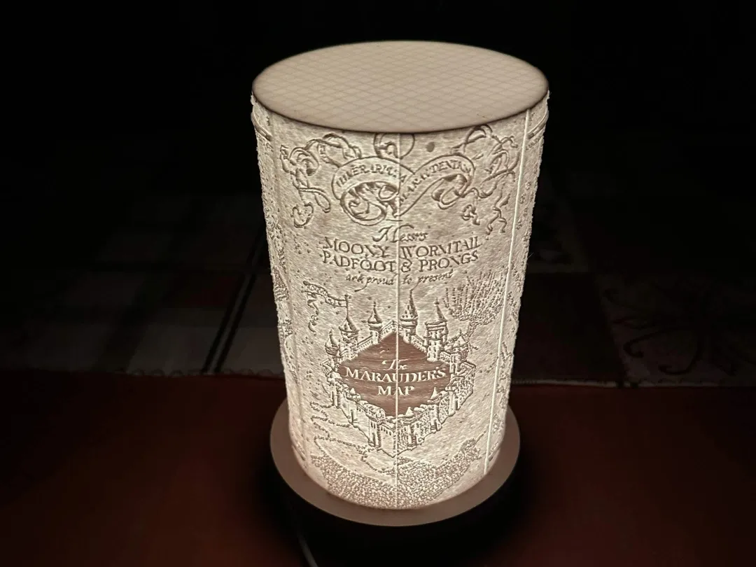 Harry Potter Marauder's Map Lamp