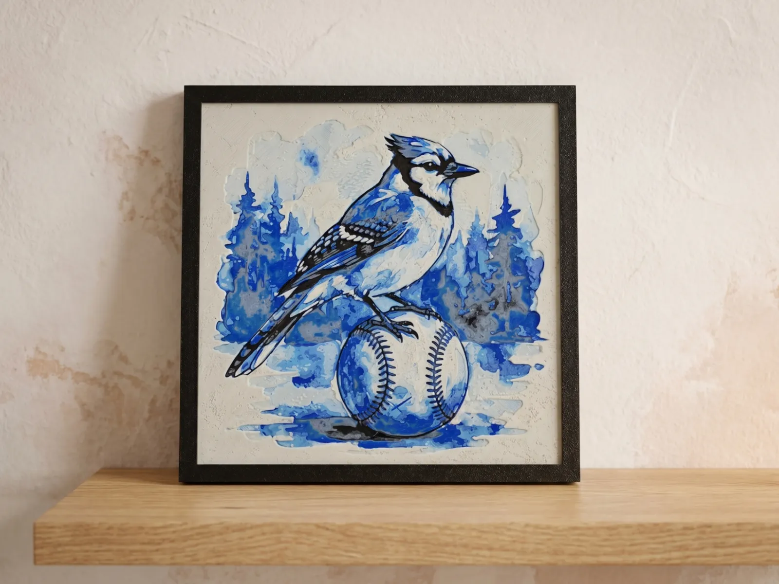 Blue Jay Baseball - Hueforge