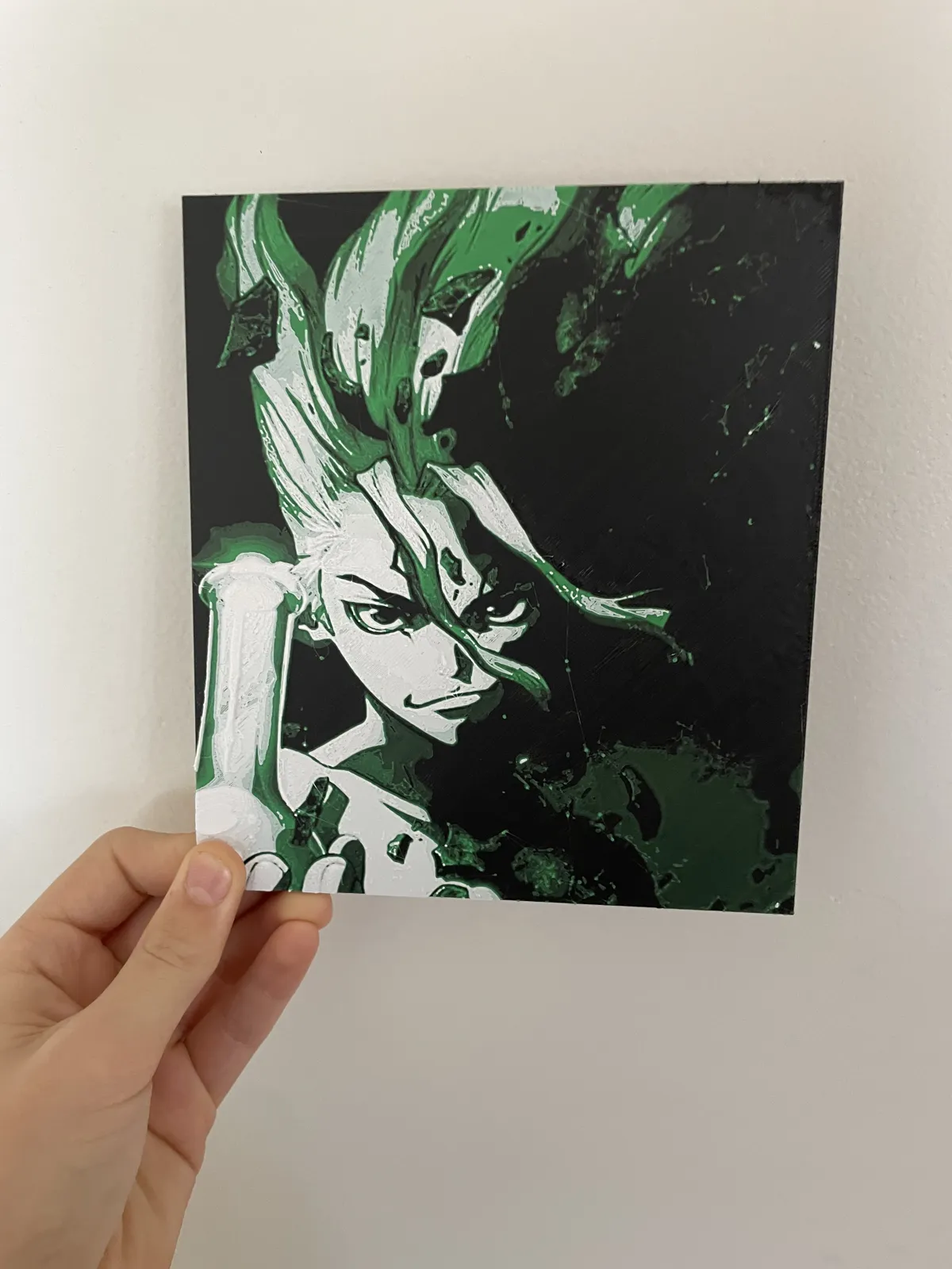 Dr Stone - Senku Ishigami - Mini Hueforge