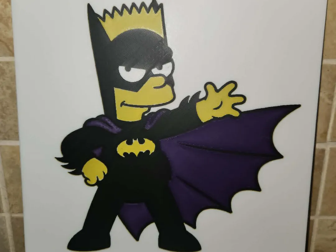 Hueforge Bartman Bart Simpsons
