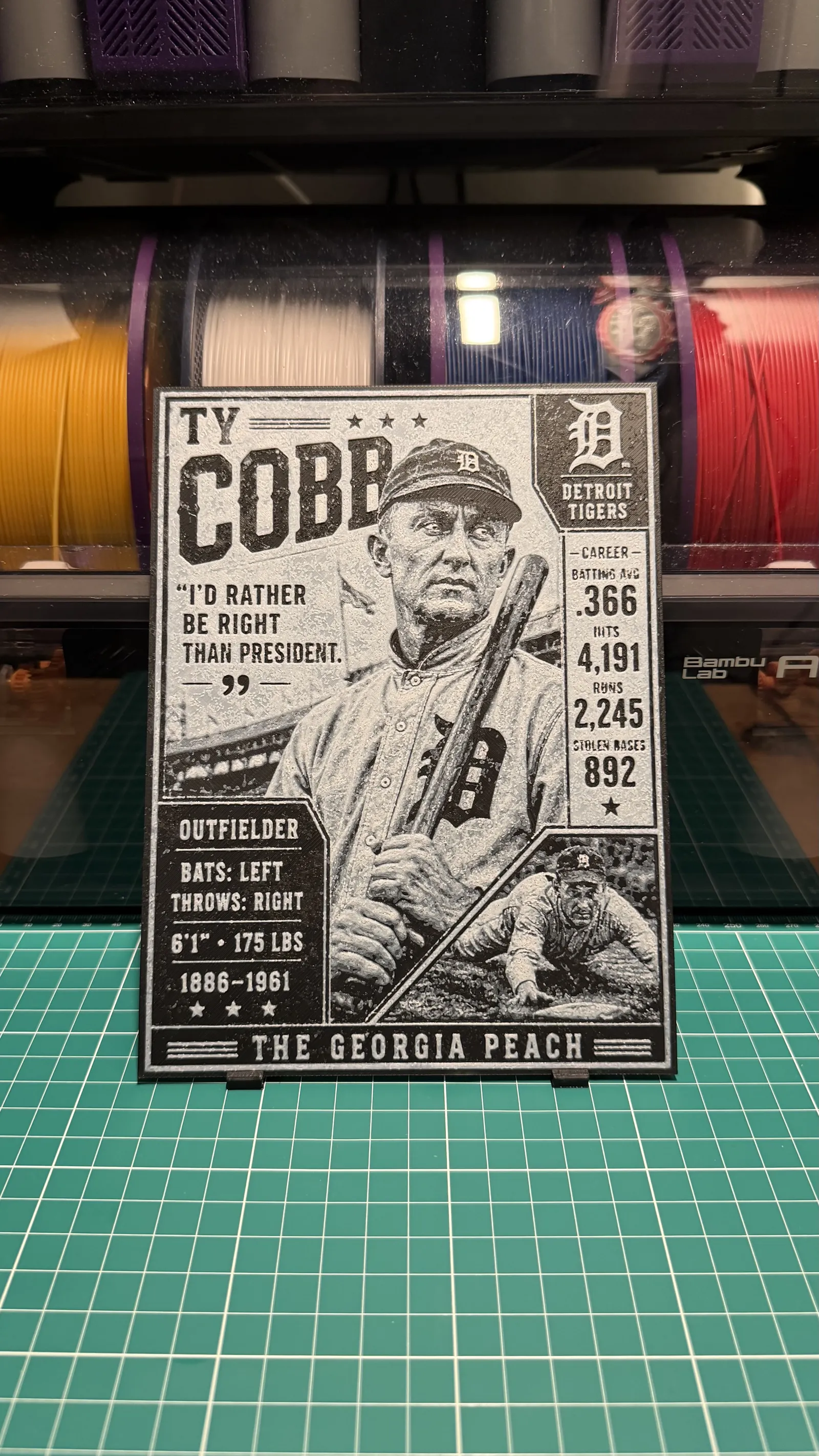 Ty Cobb Vintage Baseball Card