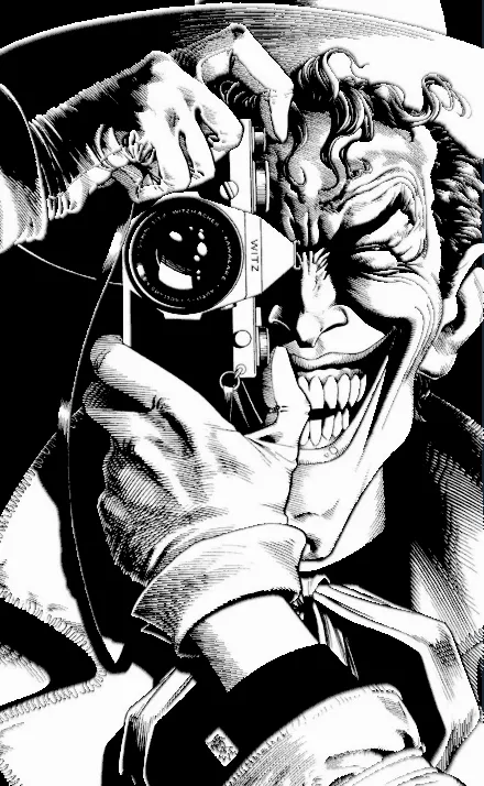 Killing Joke Joker / Wall Art / 2d art / HueForge