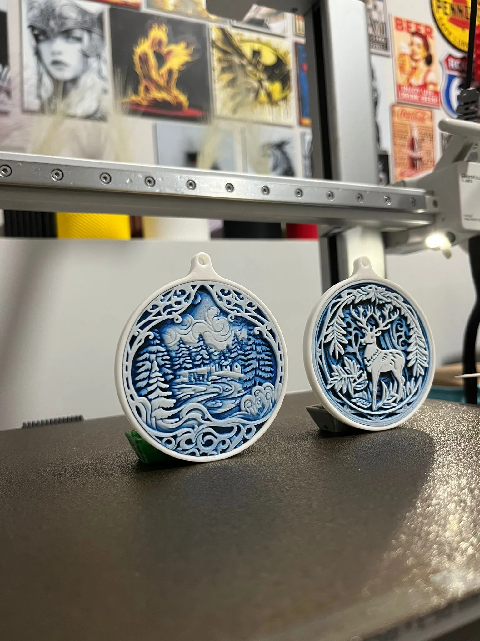 Hueforge Christmas Ornaments
