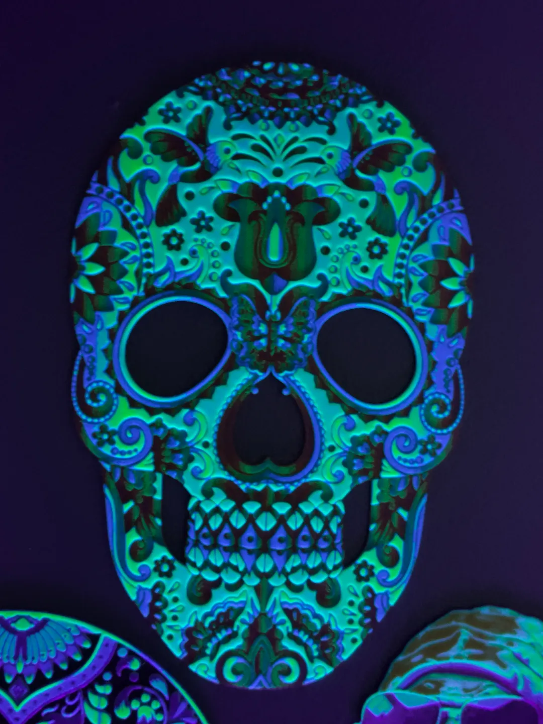 DAY OF THE DEAD MASK 02 HUEFORGE STUDY – 8 COLOURS