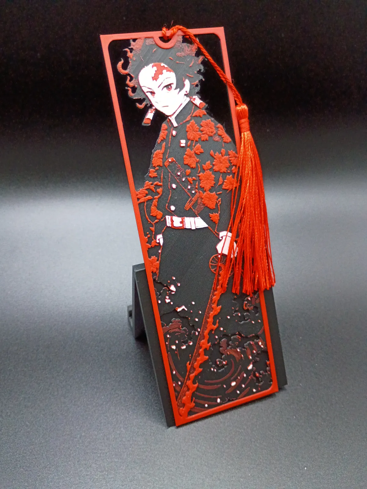 Tanjiro Framed Cutout, Demon Slayer Bookmark