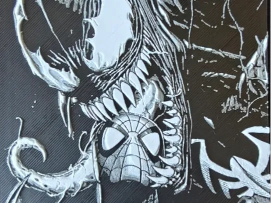 Hueforge Spiderman et Venom