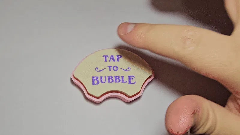 WICKED - Fidget Clicker Tap to Bubble - Glinda