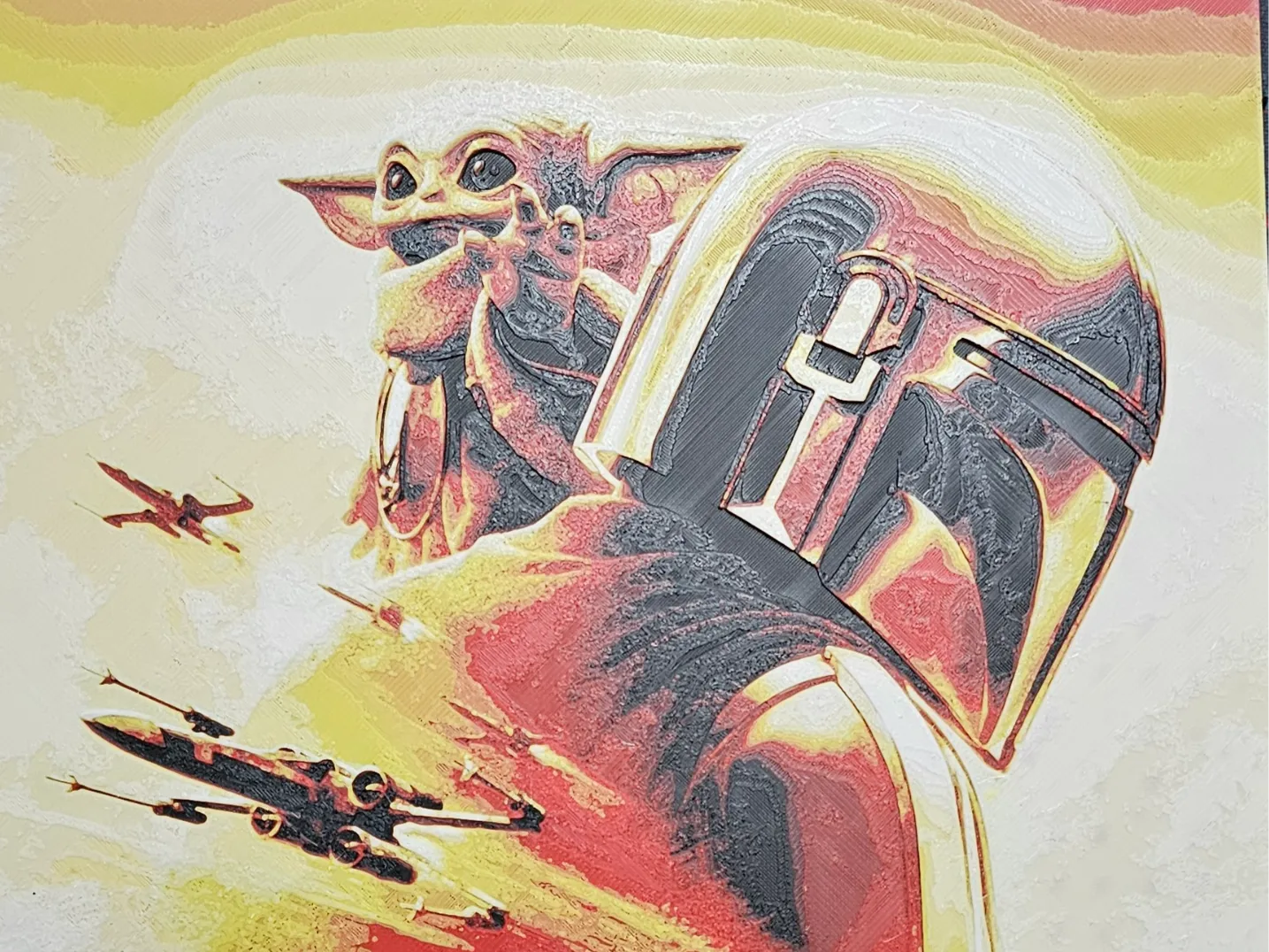 Star Wars Madolorian Hueforge