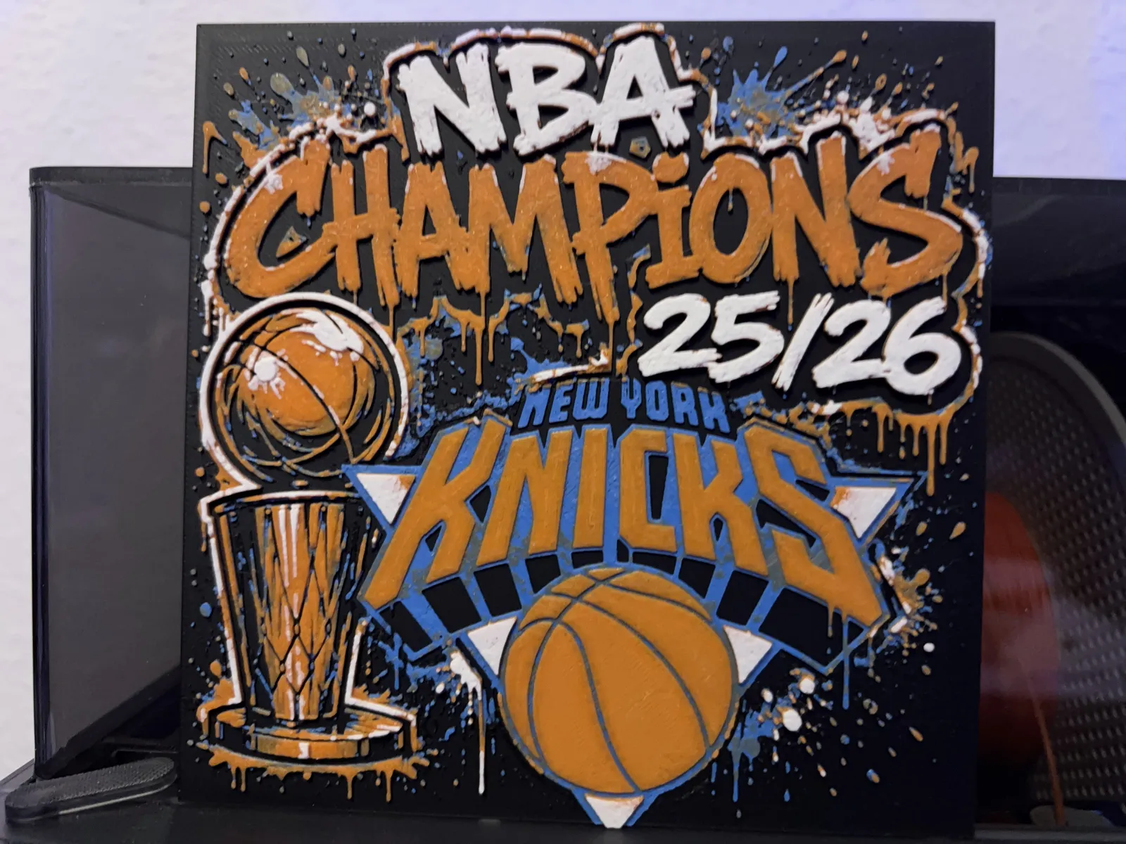 NY Knicks NBA Champions 2026 Hueforge New York
